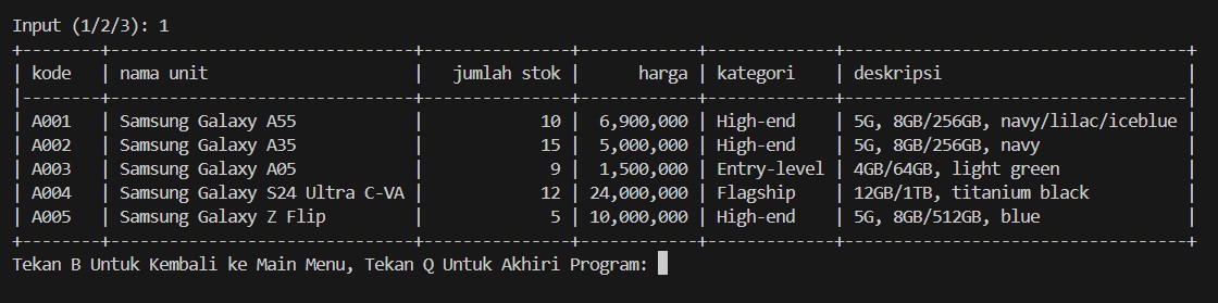Smartphone Inventory System - Another View